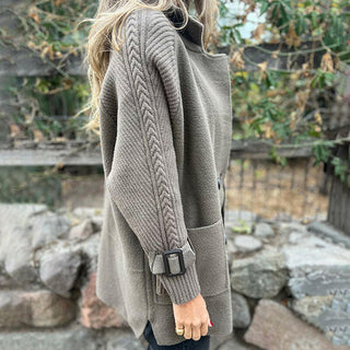 CORVANI | MANTEAU MI-LONG À DOUBLE BOUTONNAGE CAMILLE FEMME