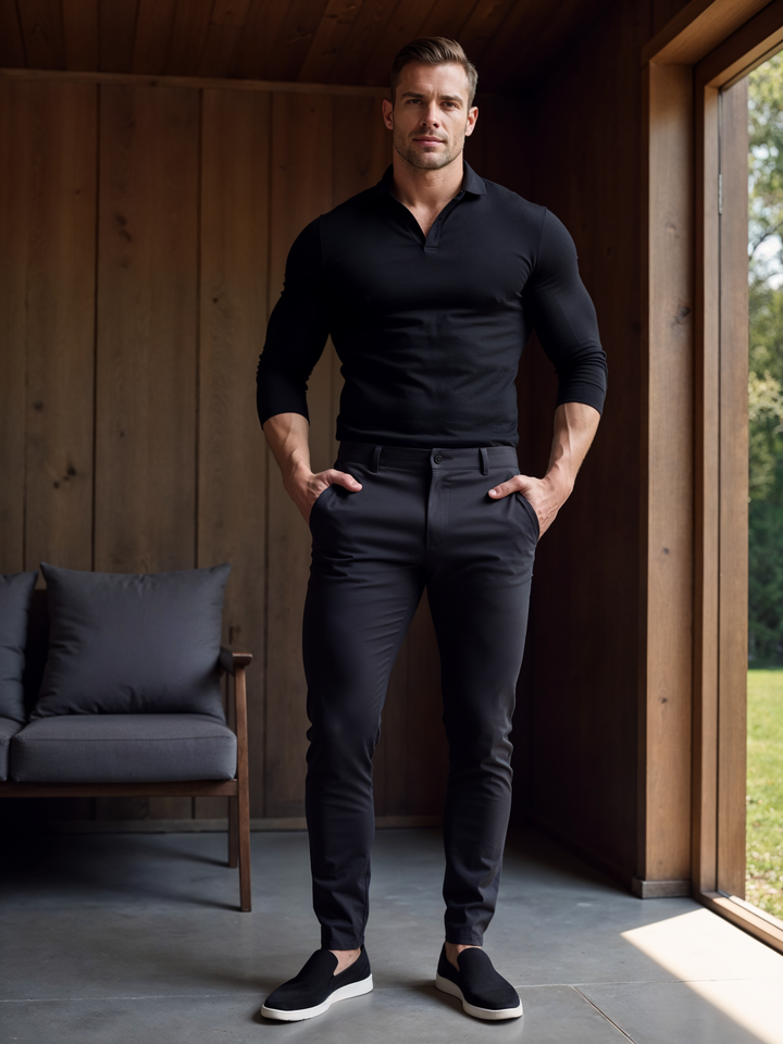 CORVANI | PANTALON STRETCH GÉRAUD HOMME