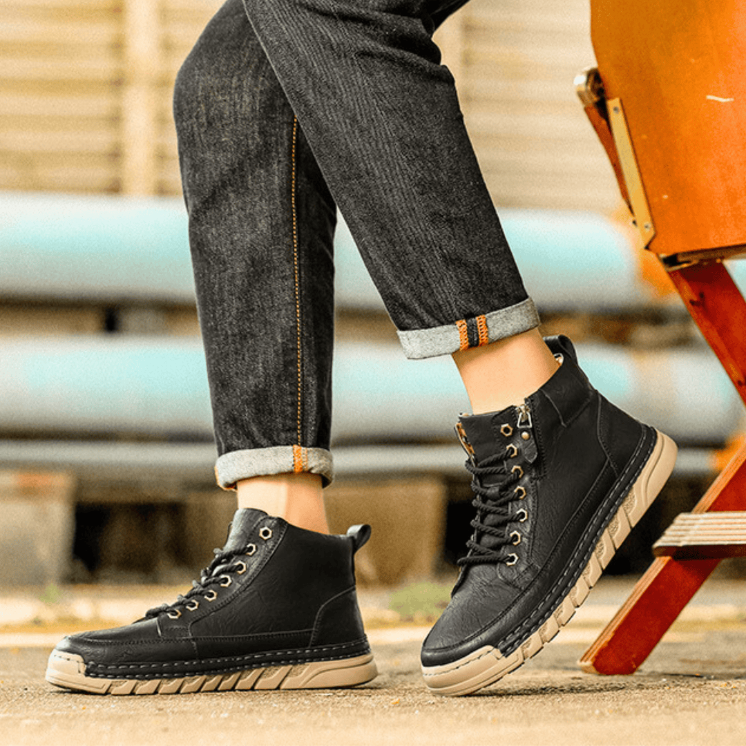 CORVANI | BOTTES EN CUIR VALENTIN HOMME