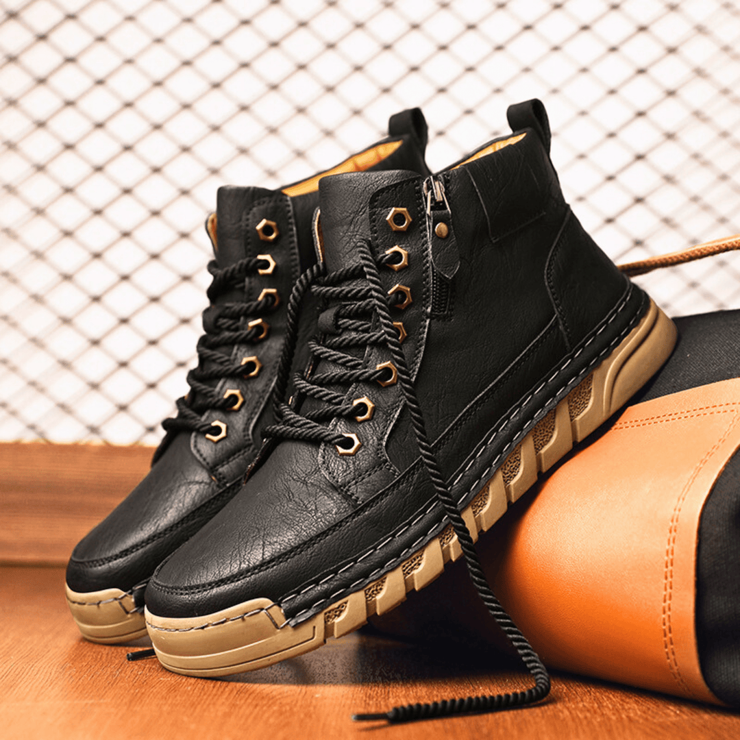 CORVANI | BOTTES EN CUIR VALENTIN HOMME