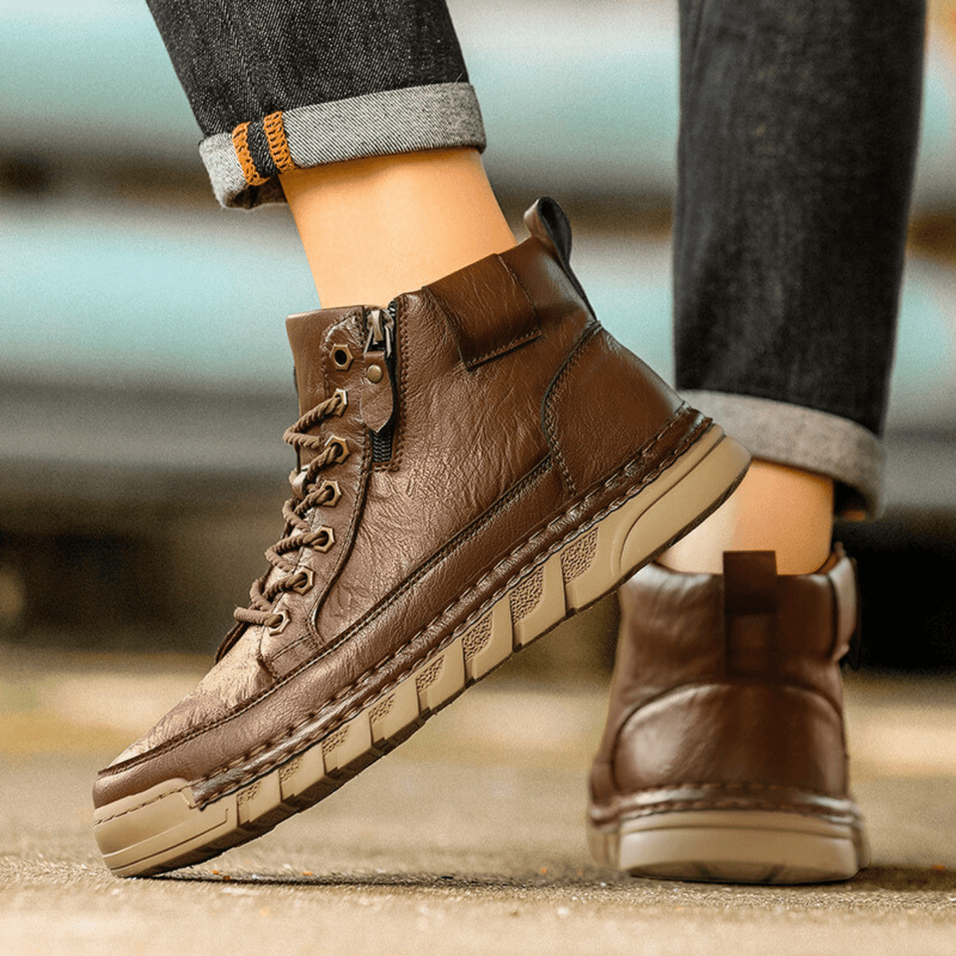CORVANI | BOTTES EN CUIR VALENTIN HOMME