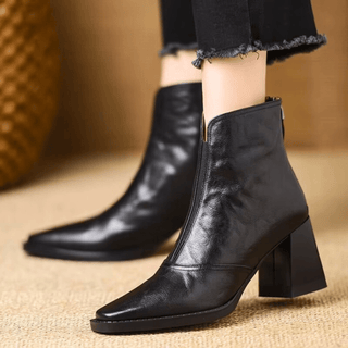 CORVANI | BOTTINES ÉLÉGANTES À TALON MOYEN ÉLIANE FEMME