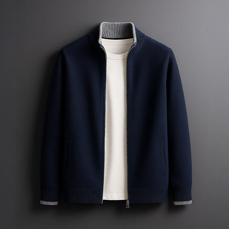 CORVANI | PULL ZIPPÉ DAMAS HOMME